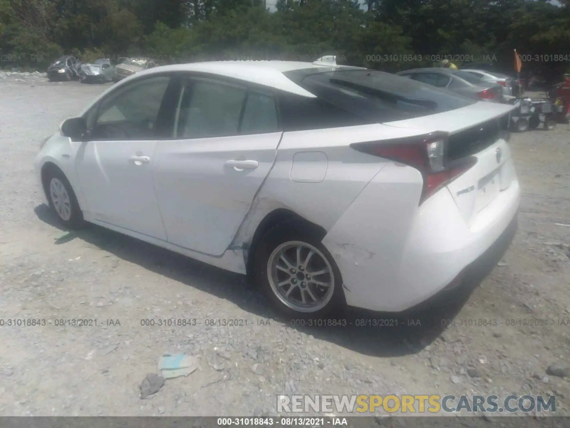 3 Photograph of a damaged car JTDKAMFU7M3141286 TOYOTA PRIUS 2021