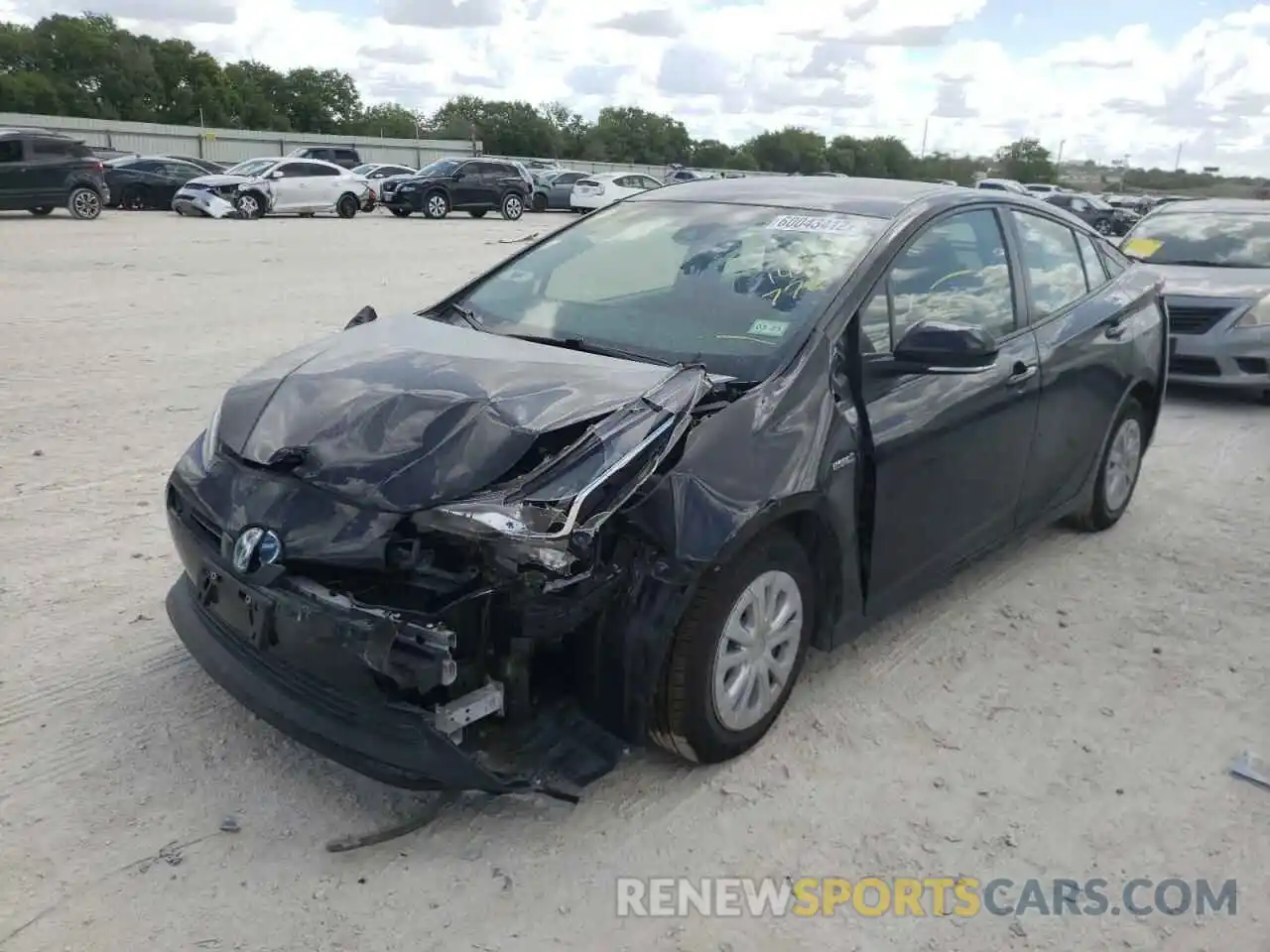 2 Photograph of a damaged car JTDKAMFU7M3142776 TOYOTA PRIUS 2021