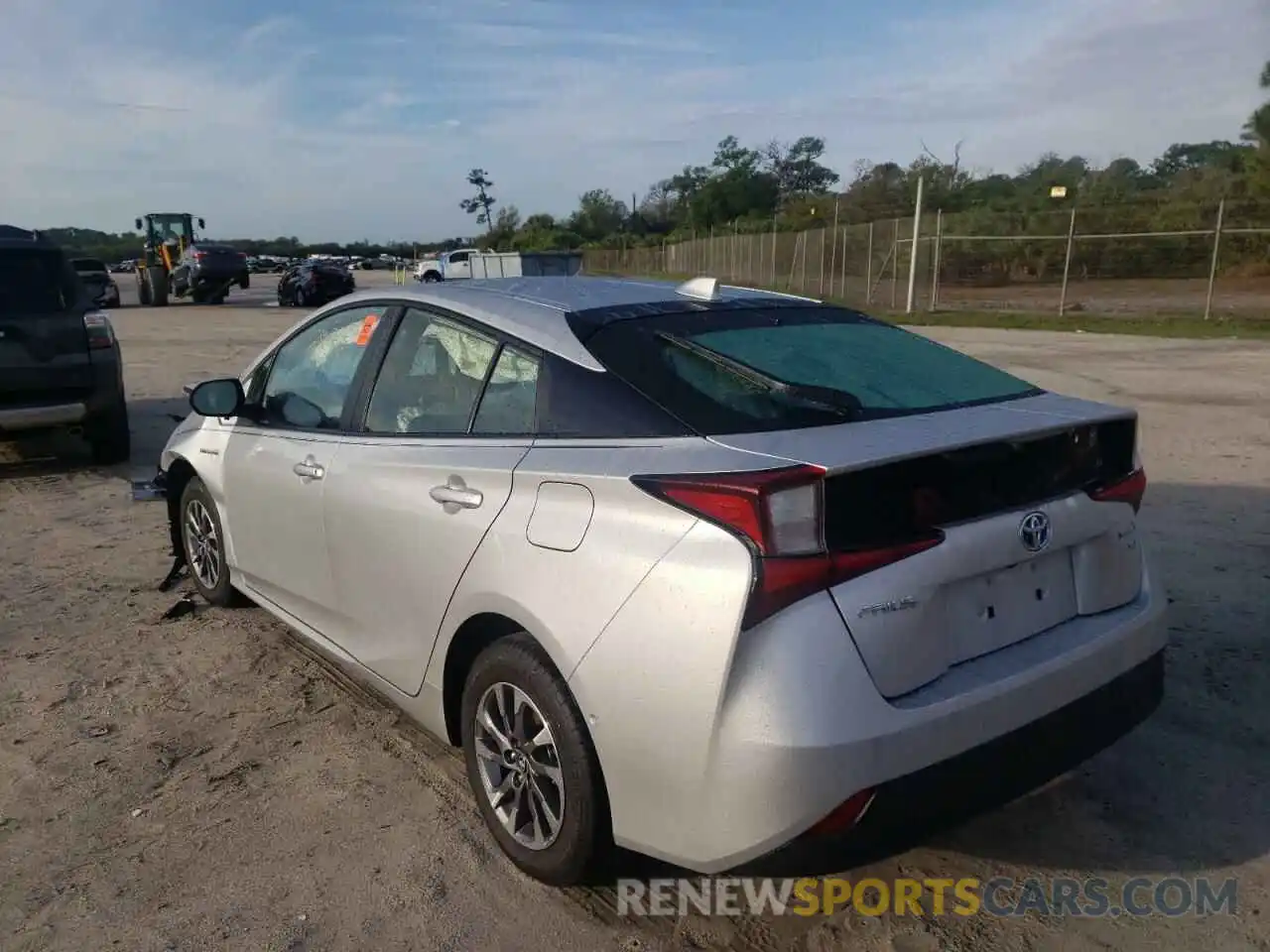 3 Photograph of a damaged car JTDKAMFU7M3143751 TOYOTA PRIUS 2021