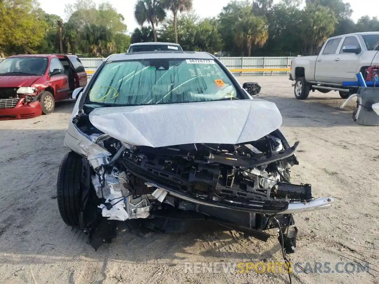 9 Photograph of a damaged car JTDKAMFU7M3143751 TOYOTA PRIUS 2021