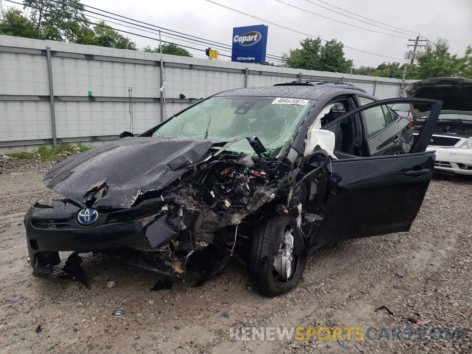 2 Photograph of a damaged car JTDKAMFU7M3144012 TOYOTA PRIUS 2021