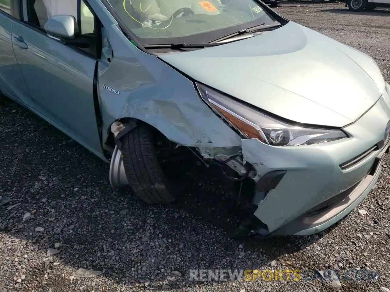 9 Photograph of a damaged car JTDKAMFU7M3145757 TOYOTA PRIUS 2021