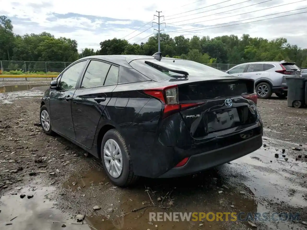 3 Photograph of a damaged car JTDKAMFU7M3147878 TOYOTA PRIUS 2021