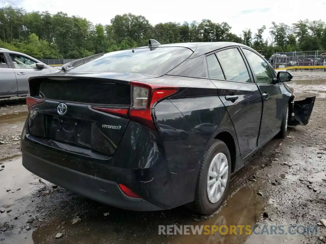 4 Photograph of a damaged car JTDKAMFU7M3147878 TOYOTA PRIUS 2021