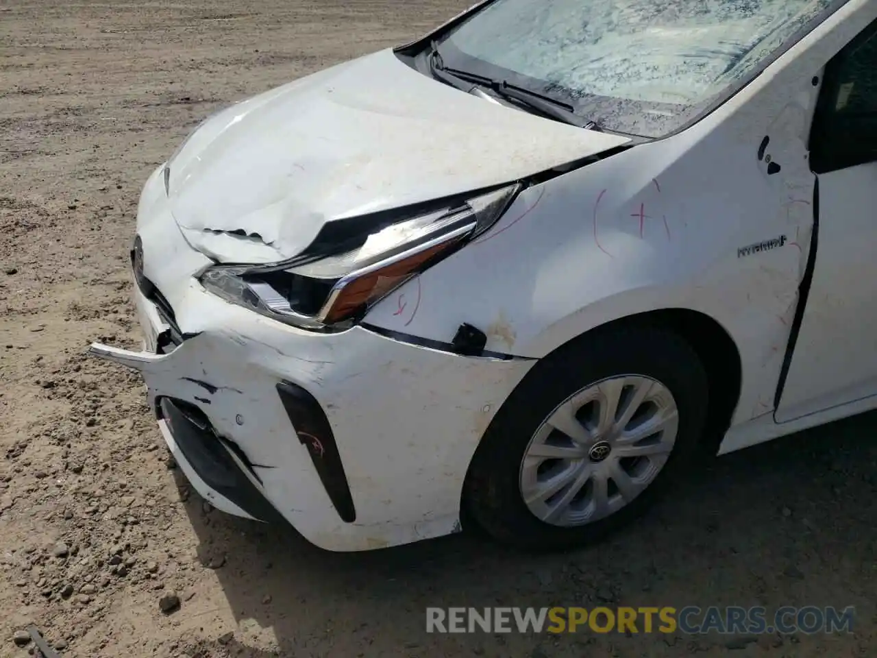 9 Photograph of a damaged car JTDKAMFU7M3147976 TOYOTA PRIUS 2021