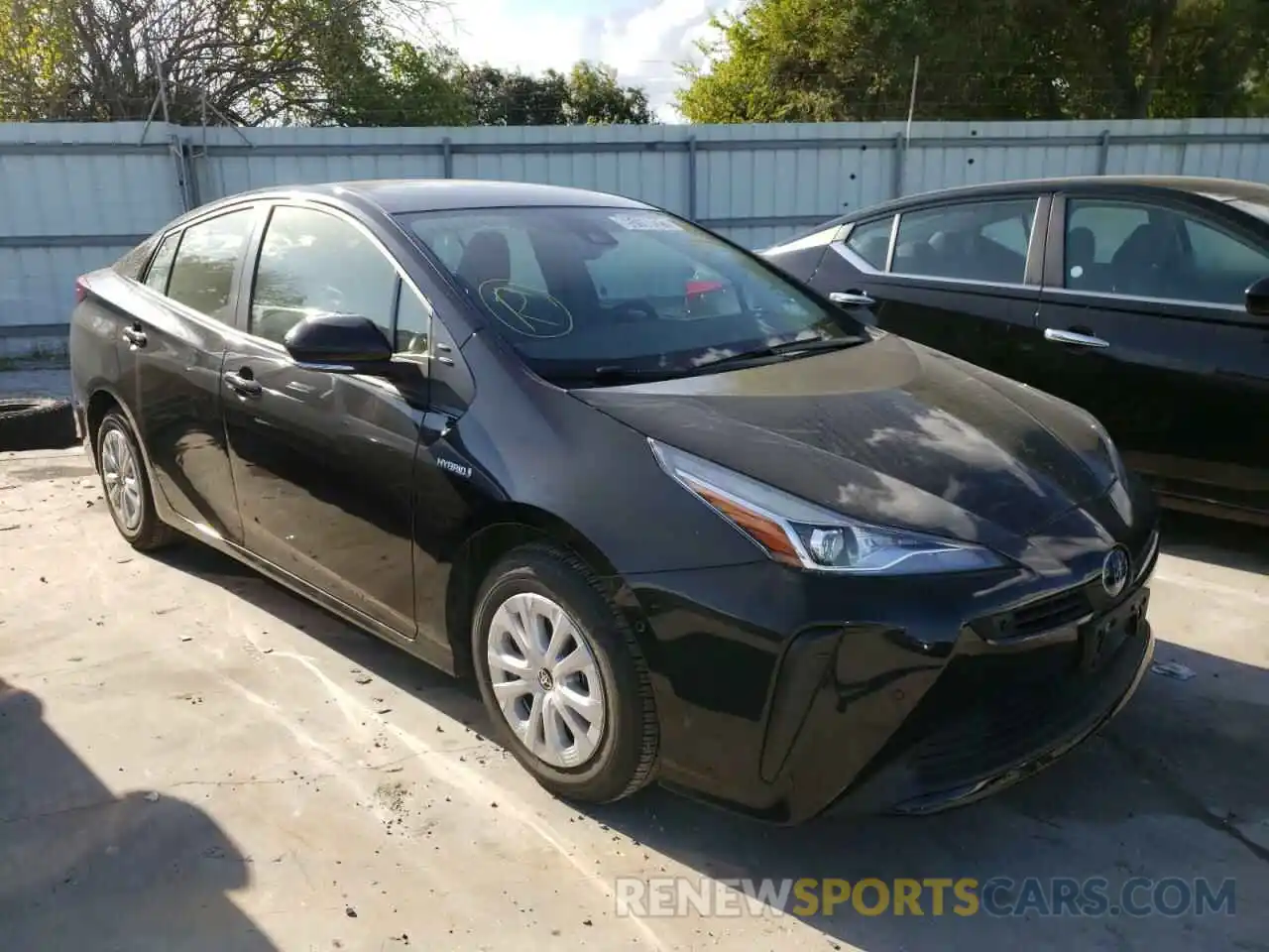 1 Photograph of a damaged car JTDKAMFU7M3148349 TOYOTA PRIUS 2021