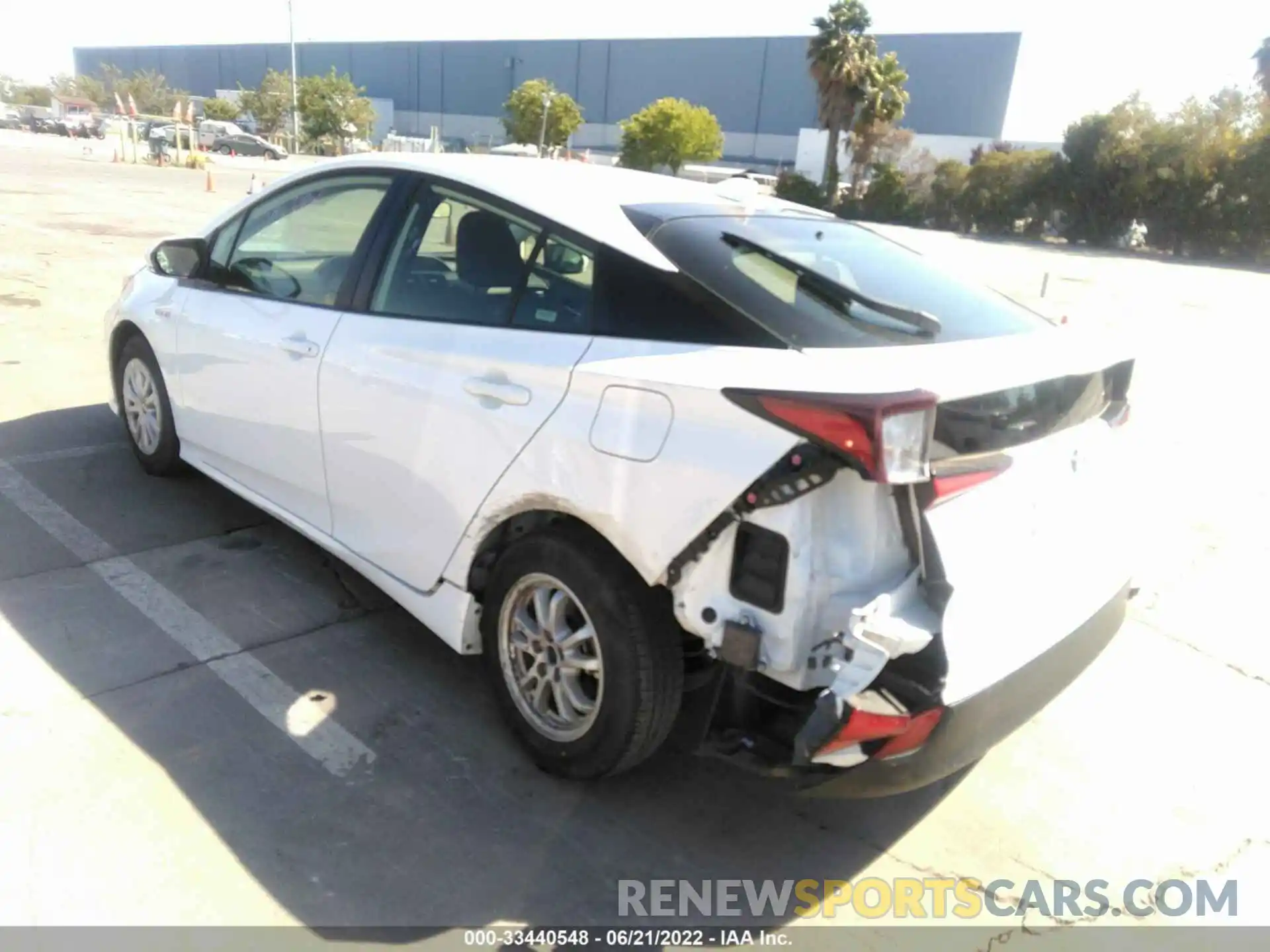 3 Photograph of a damaged car JTDKAMFU7M3148741 TOYOTA PRIUS 2021