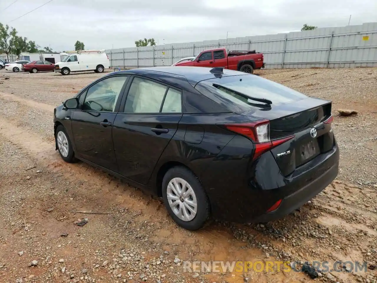 3 Photograph of a damaged car JTDKAMFU7M3149307 TOYOTA PRIUS 2021