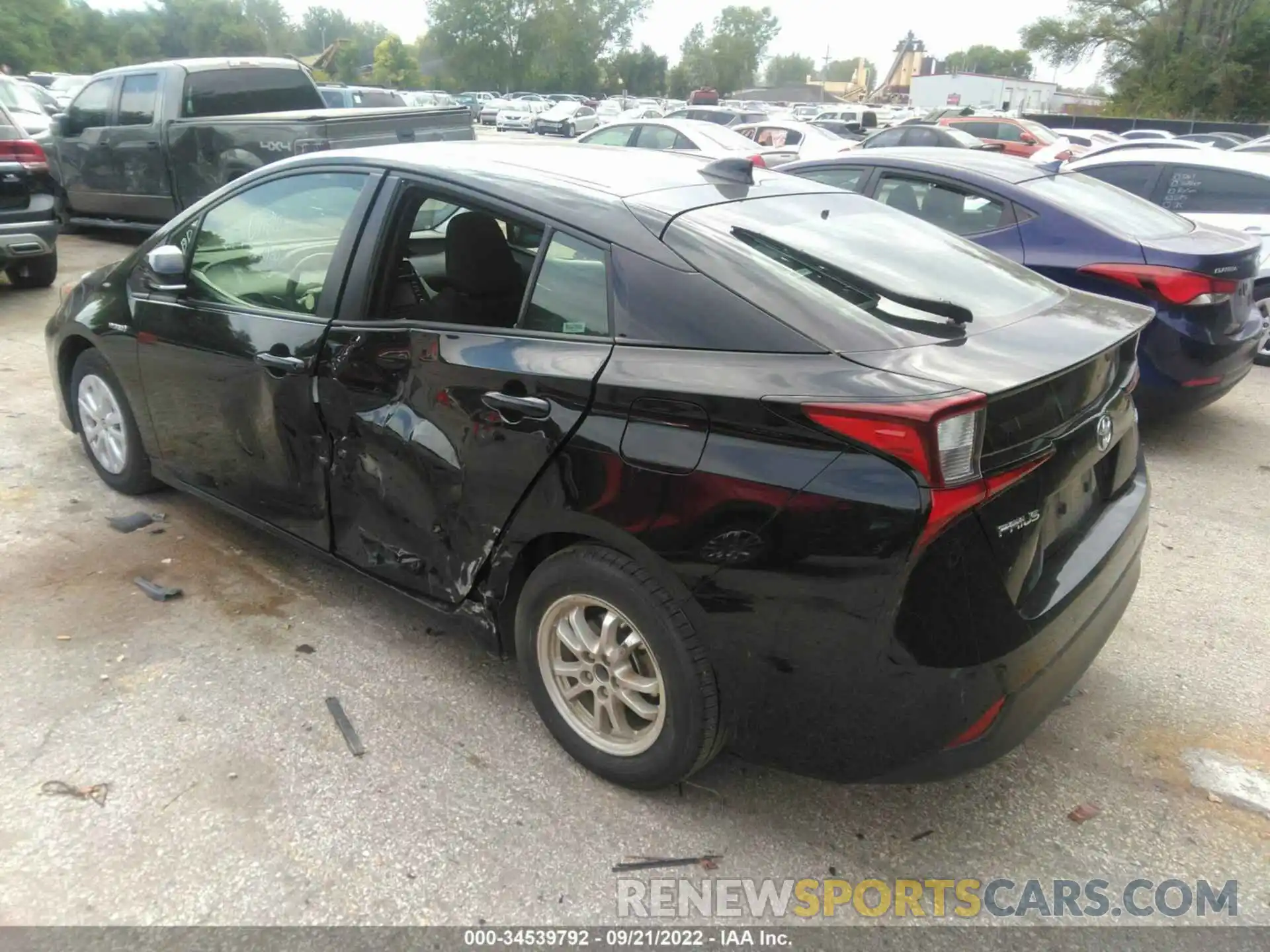 3 Photograph of a damaged car JTDKAMFU7M3149906 TOYOTA PRIUS 2021