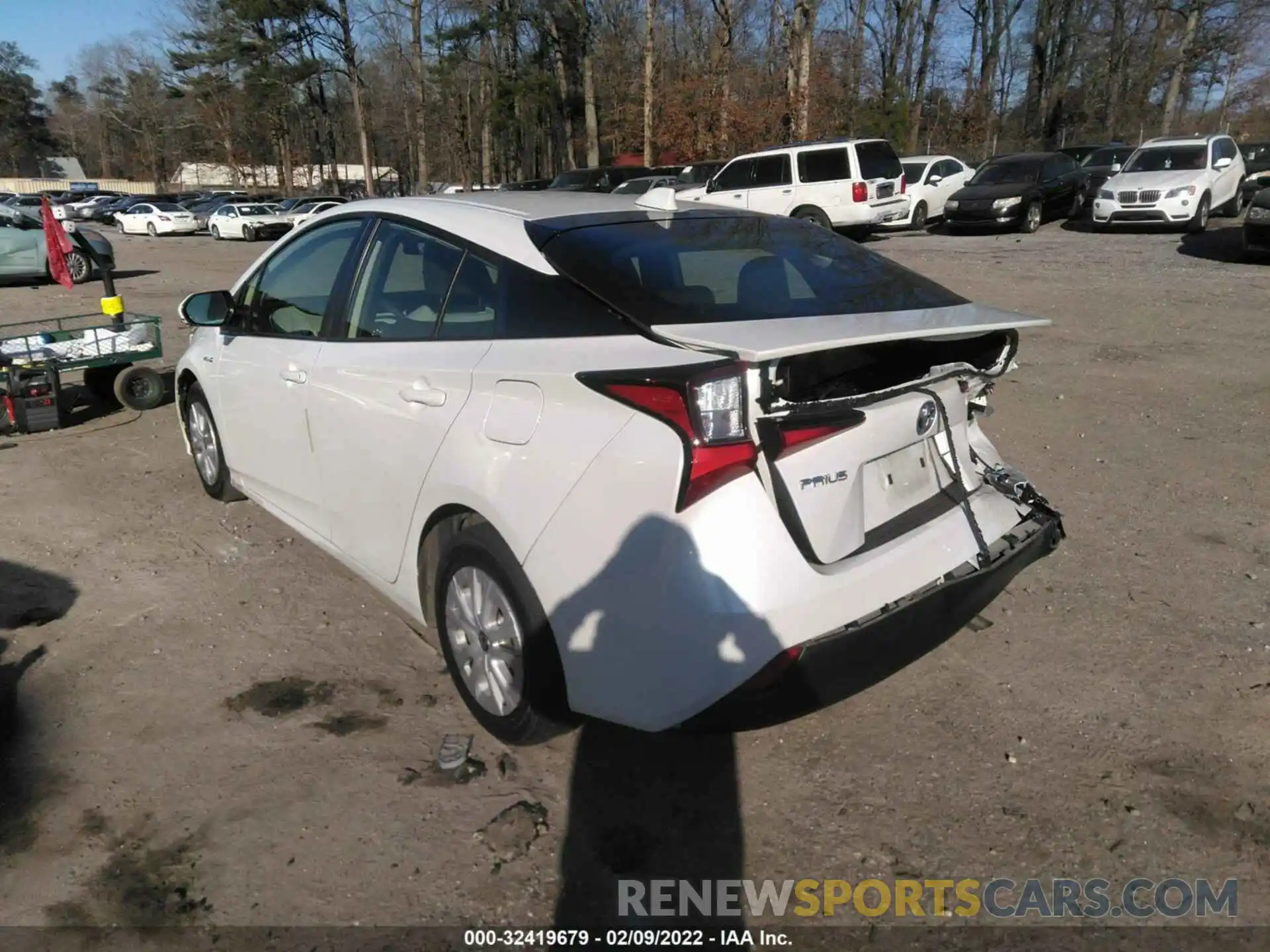 3 Photograph of a damaged car JTDKAMFU7M3151476 TOYOTA PRIUS 2021