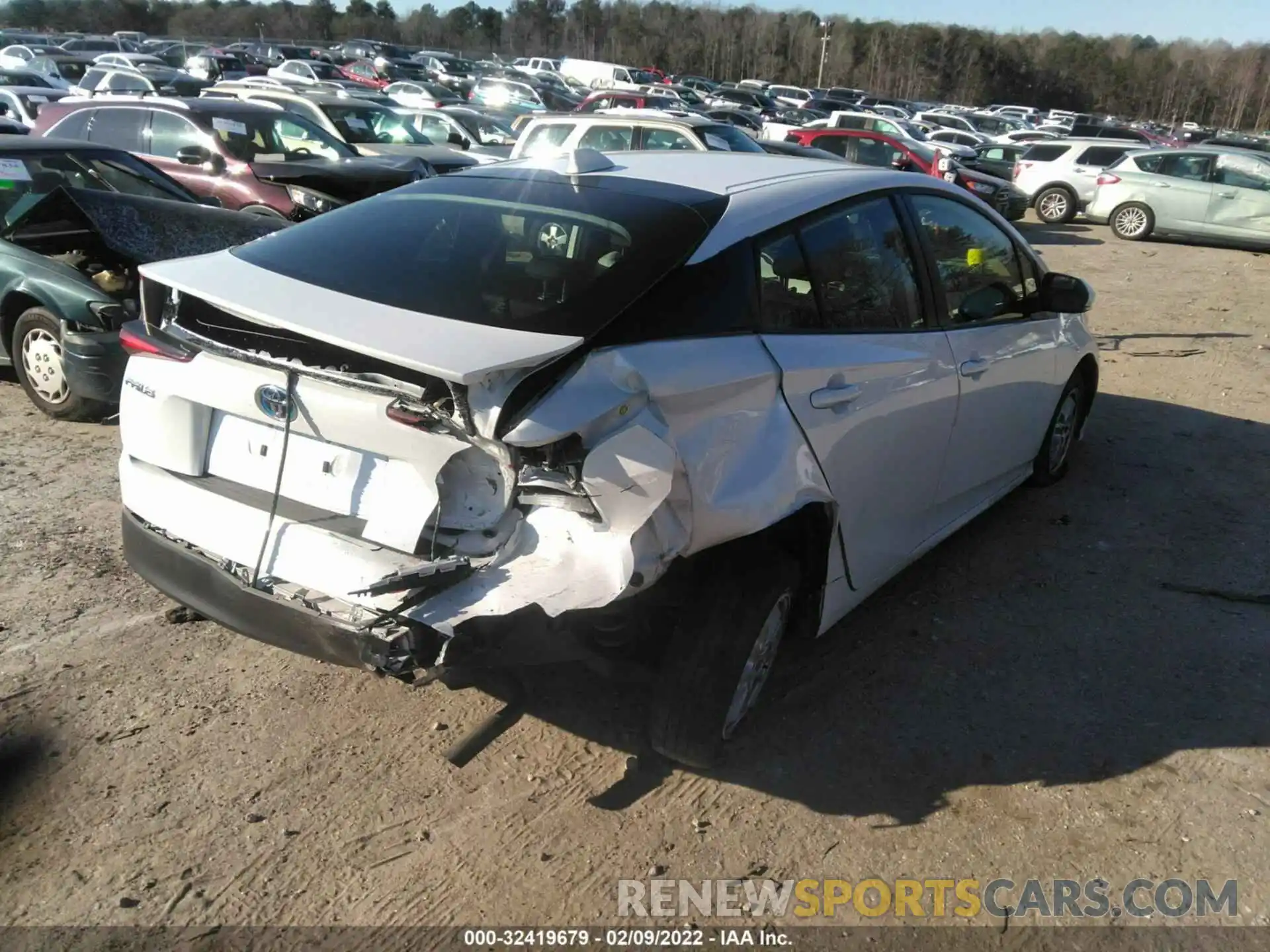 4 Photograph of a damaged car JTDKAMFU7M3151476 TOYOTA PRIUS 2021