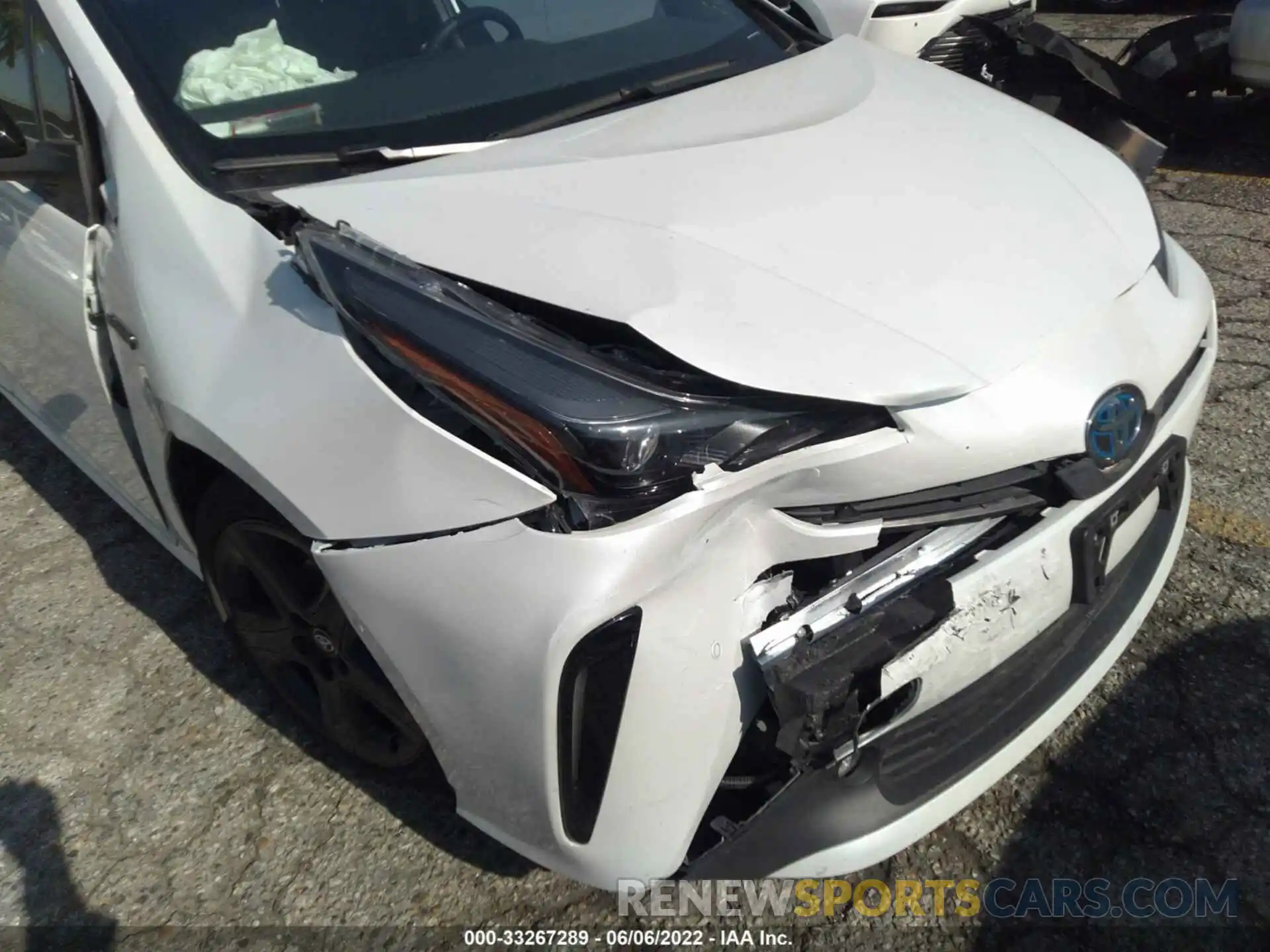 6 Photograph of a damaged car JTDKAMFU8M3126778 TOYOTA PRIUS 2021