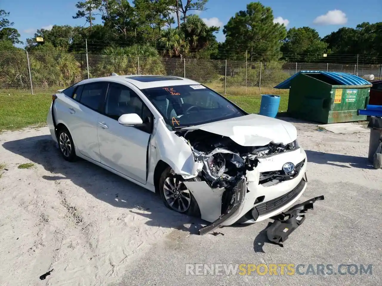 9 Photograph of a damaged car JTDKAMFU8M3127333 TOYOTA PRIUS 2021