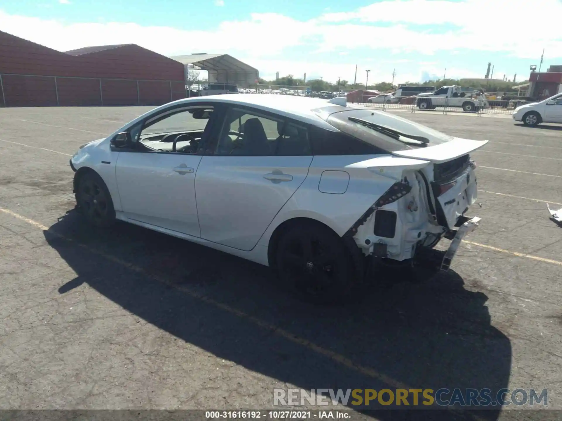 3 Photograph of a damaged car JTDKAMFU8M3129079 TOYOTA PRIUS 2021