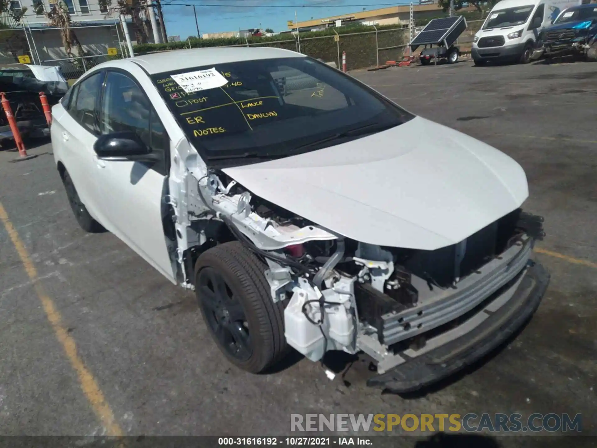 6 Photograph of a damaged car JTDKAMFU8M3129079 TOYOTA PRIUS 2021