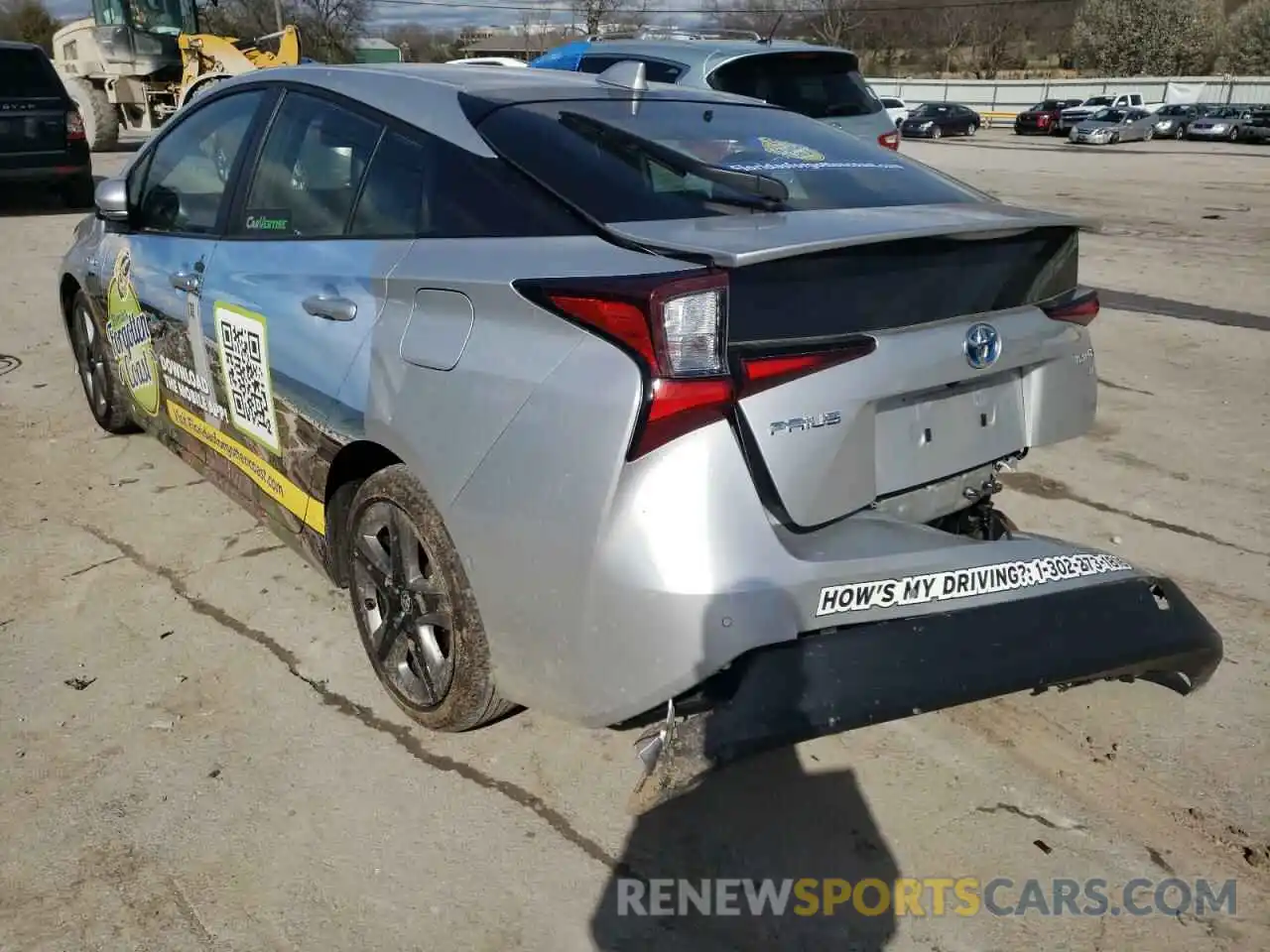 3 Photograph of a damaged car JTDKAMFU8M3131527 TOYOTA PRIUS 2021