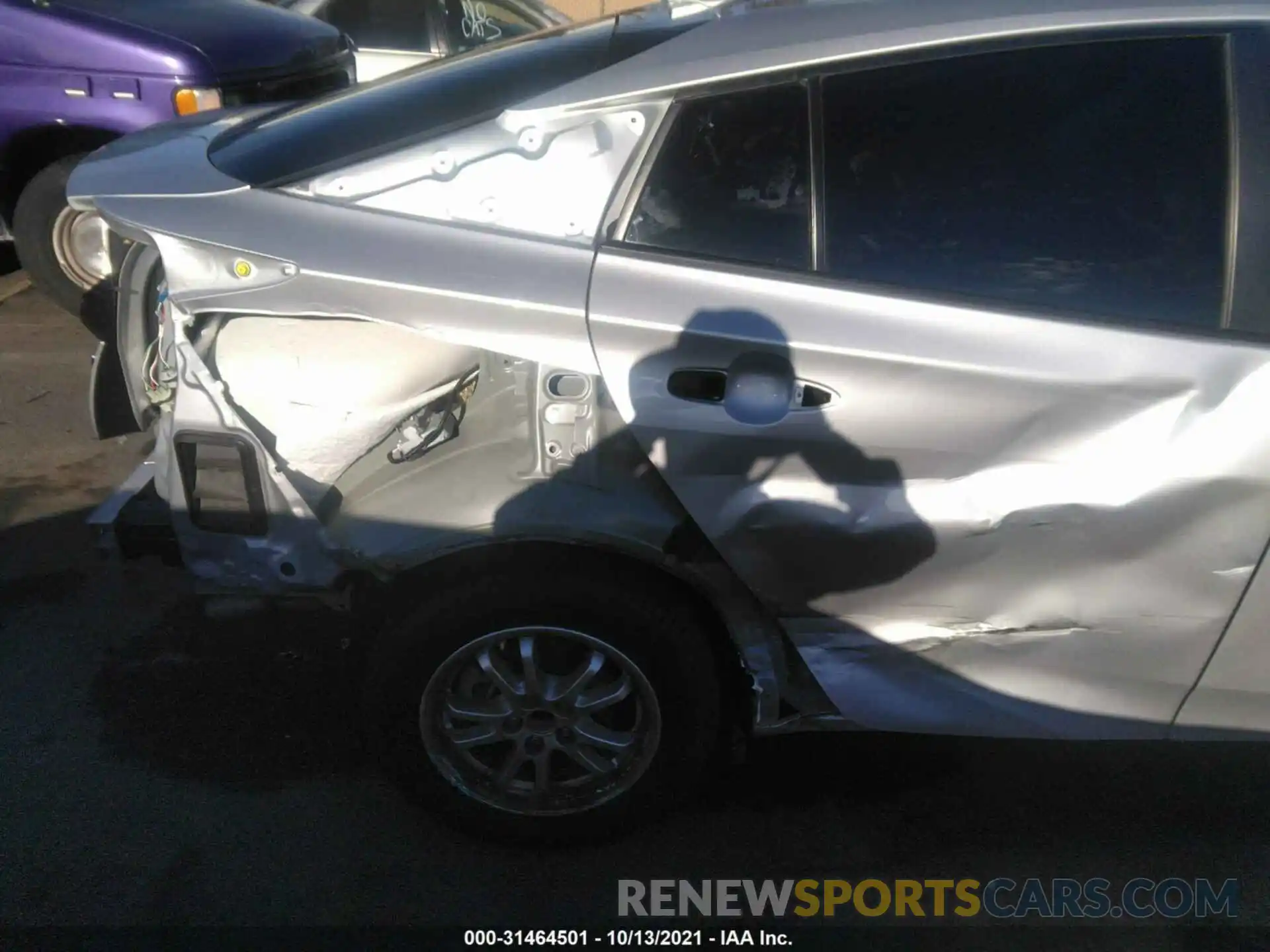 6 Photograph of a damaged car JTDKAMFU8M3134461 TOYOTA PRIUS 2021