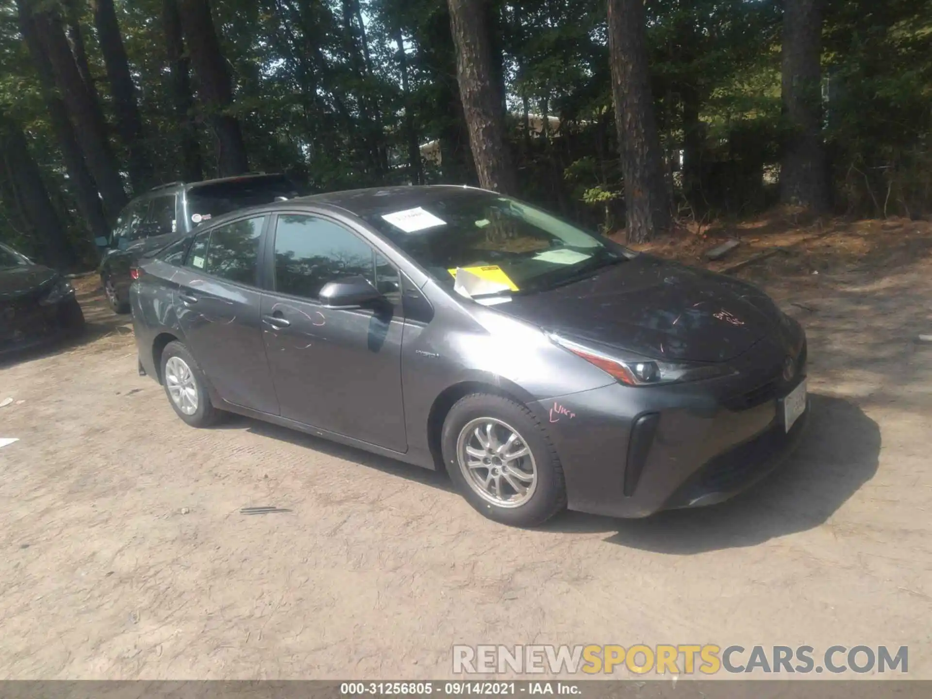 1 Photograph of a damaged car JTDKAMFU8M3140406 TOYOTA PRIUS 2021