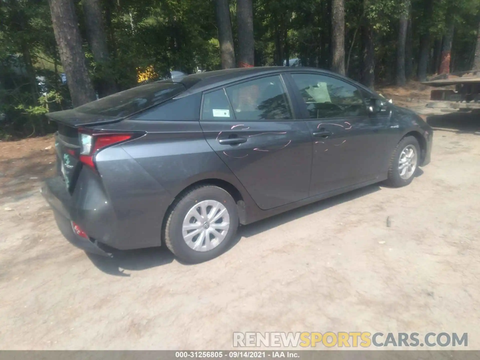 4 Photograph of a damaged car JTDKAMFU8M3140406 TOYOTA PRIUS 2021