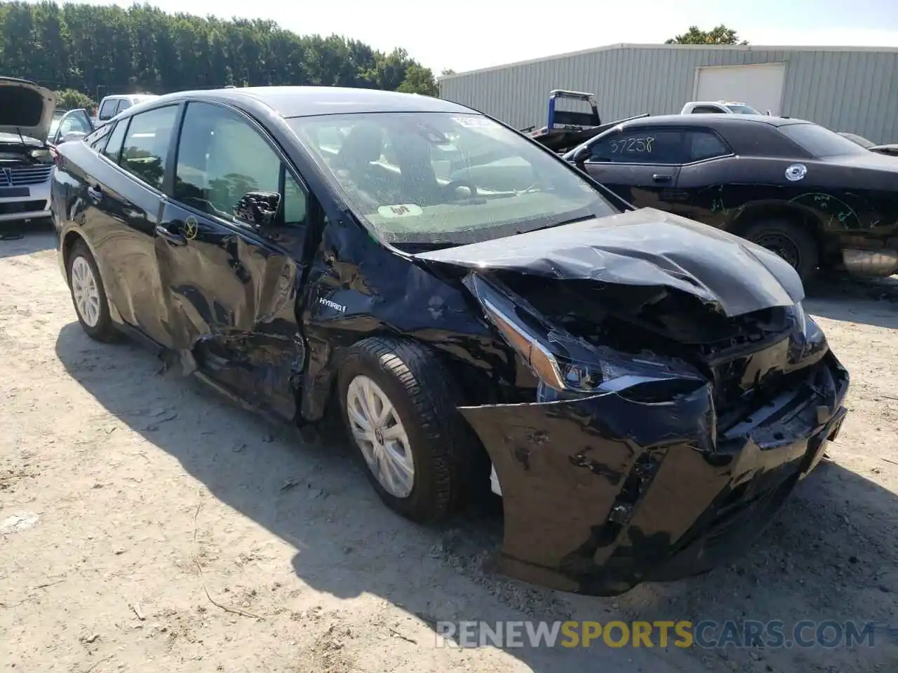 1 Photograph of a damaged car JTDKAMFU8M3140437 TOYOTA PRIUS 2021