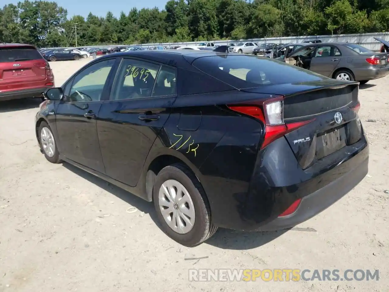 3 Photograph of a damaged car JTDKAMFU8M3140437 TOYOTA PRIUS 2021