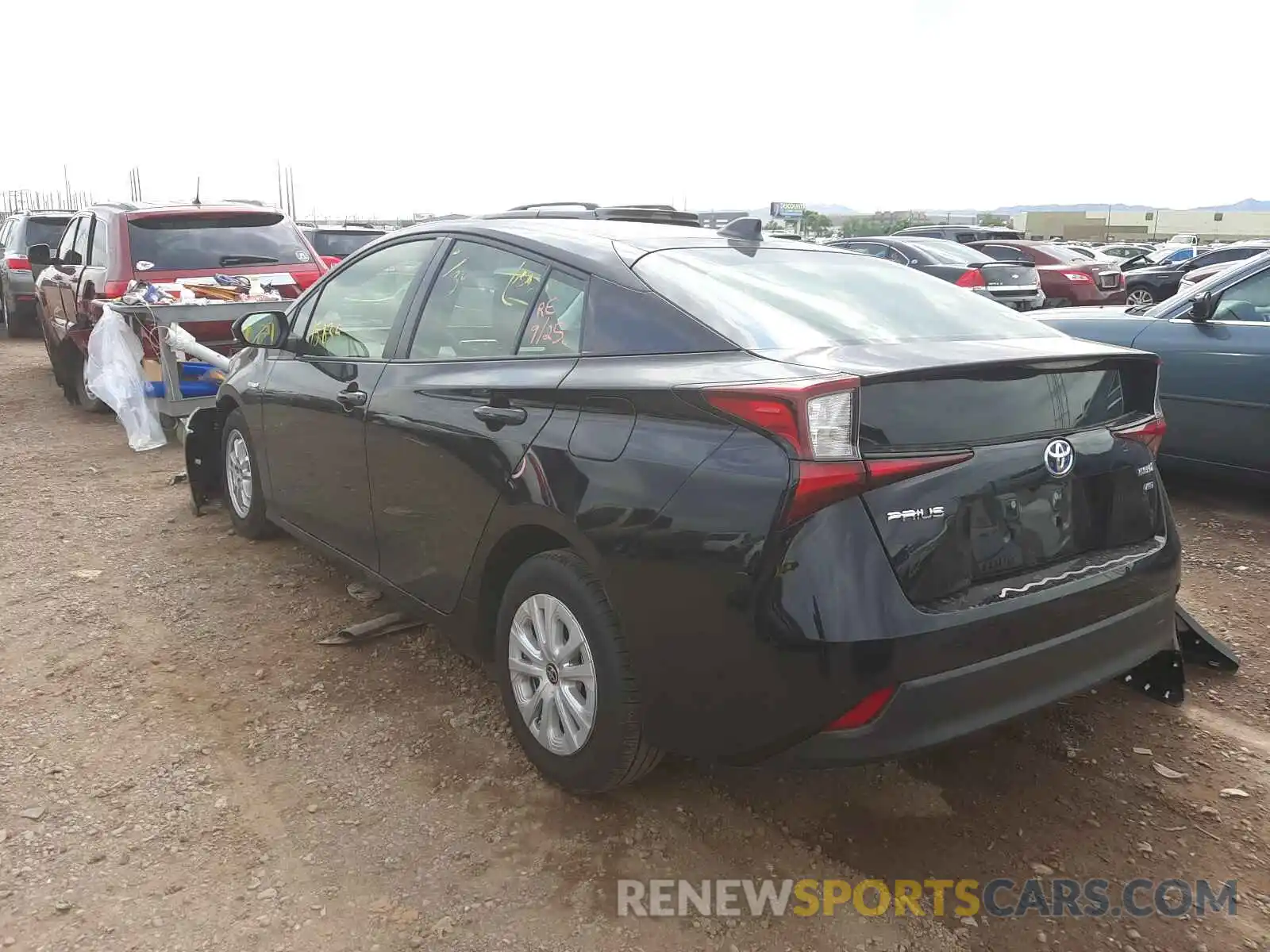 3 Photograph of a damaged car JTDKAMFU8M3140759 TOYOTA PRIUS 2021