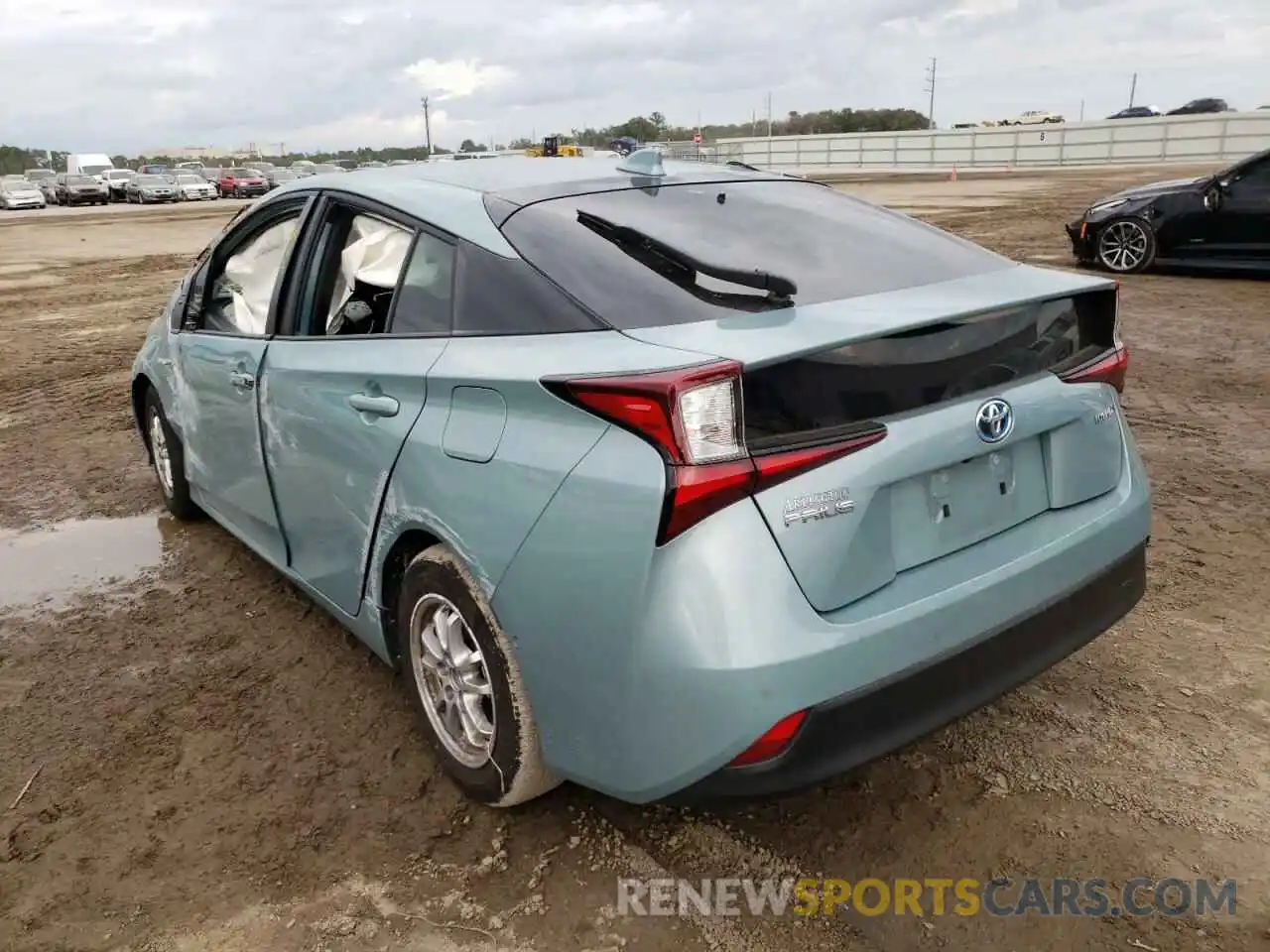 3 Photograph of a damaged car JTDKAMFU8M3141202 TOYOTA PRIUS 2021