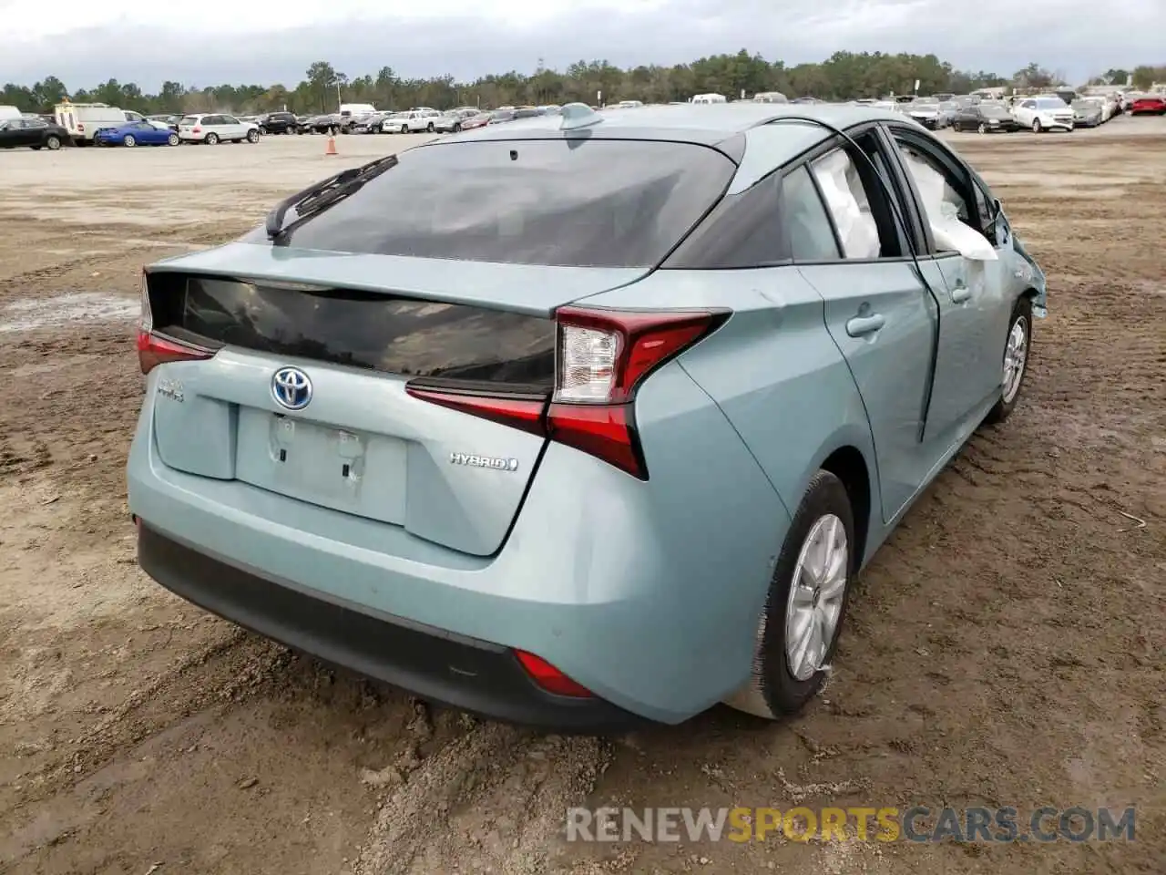 4 Photograph of a damaged car JTDKAMFU8M3141202 TOYOTA PRIUS 2021