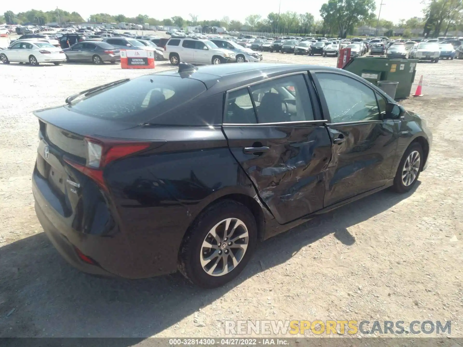 4 Photograph of a damaged car JTDKAMFU8M3142253 TOYOTA PRIUS 2021