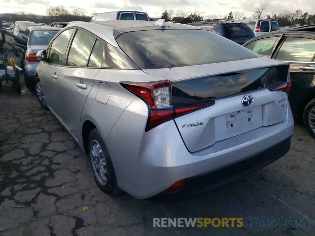 3 Photograph of a damaged car JTDKAMFU8M3142298 TOYOTA PRIUS 2021