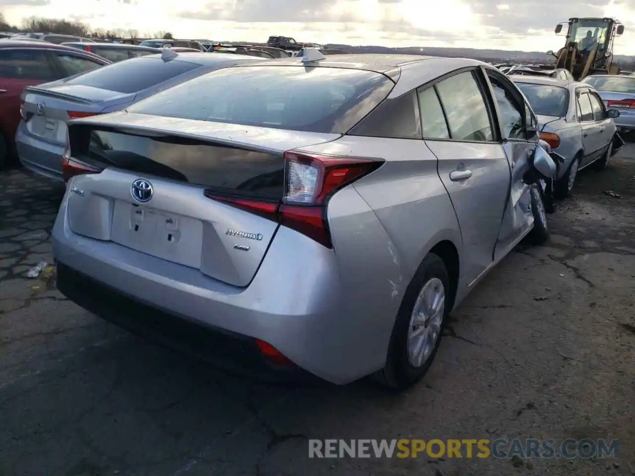 4 Photograph of a damaged car JTDKAMFU8M3142298 TOYOTA PRIUS 2021