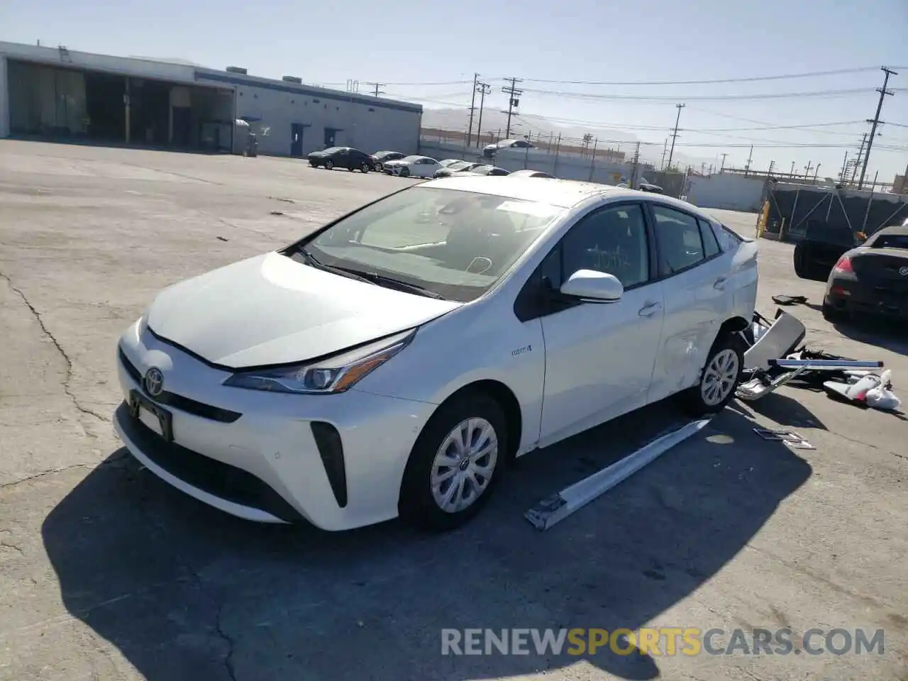 2 Photograph of a damaged car JTDKAMFU8M3142334 TOYOTA PRIUS 2021