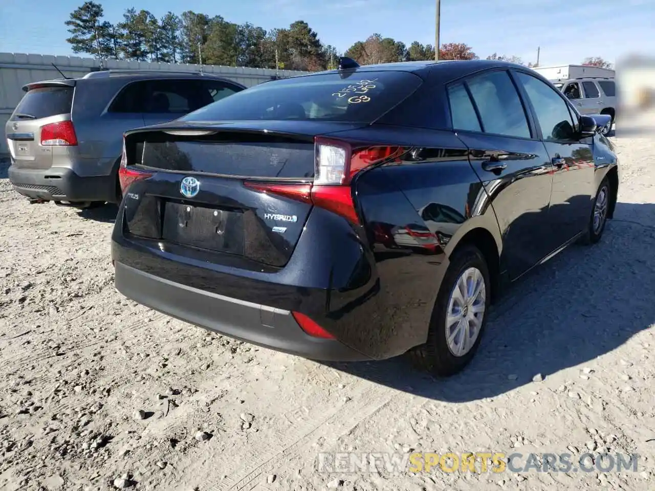 4 Photograph of a damaged car JTDKAMFU8M3144102 TOYOTA PRIUS 2021