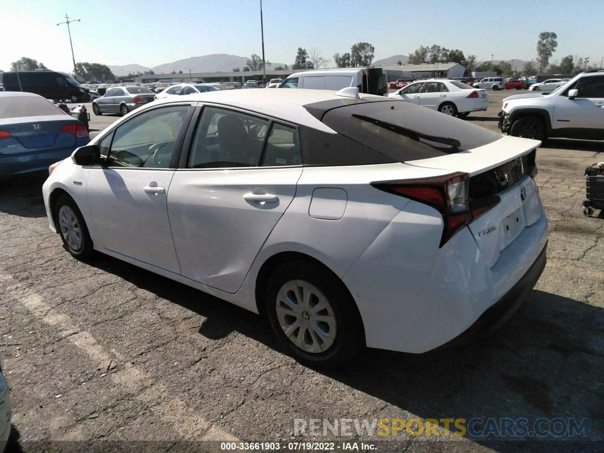 3 Photograph of a damaged car JTDKAMFU8M3144147 TOYOTA PRIUS 2021