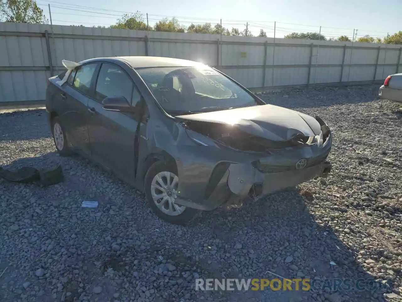 1 Photograph of a damaged car JTDKAMFU8M3144813 TOYOTA PRIUS 2021