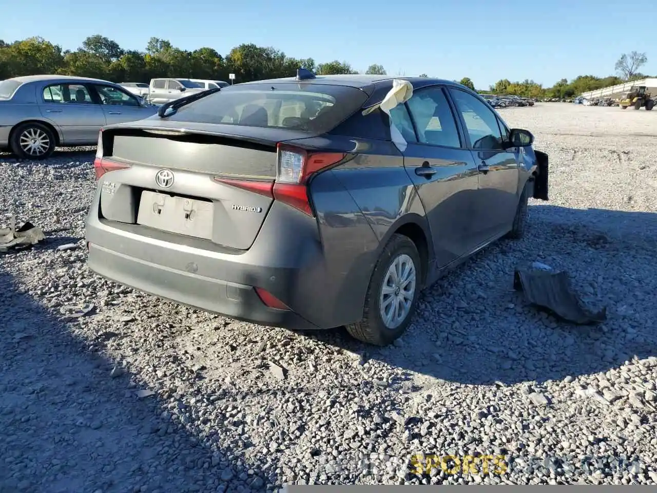 4 Photograph of a damaged car JTDKAMFU8M3144813 TOYOTA PRIUS 2021