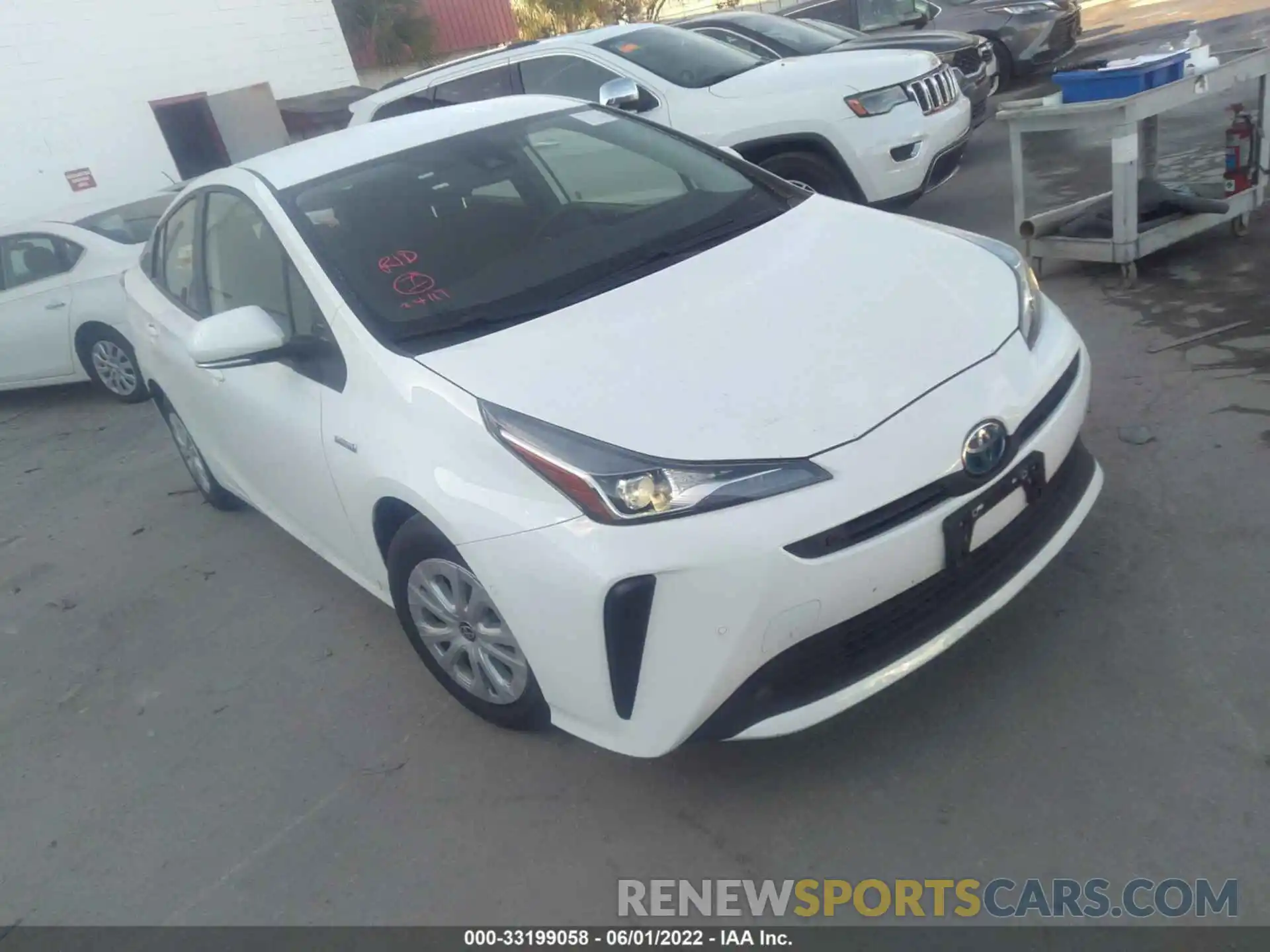 1 Фотография поврежденного автомобиля JTDKAMFU8M3144973 TOYOTA PRIUS 2021