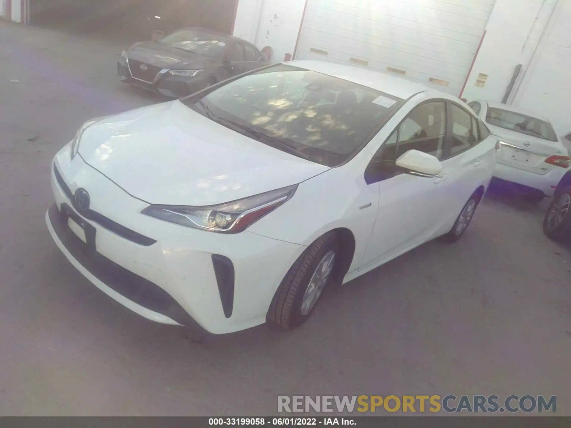 2 Фотография поврежденного автомобиля JTDKAMFU8M3144973 TOYOTA PRIUS 2021