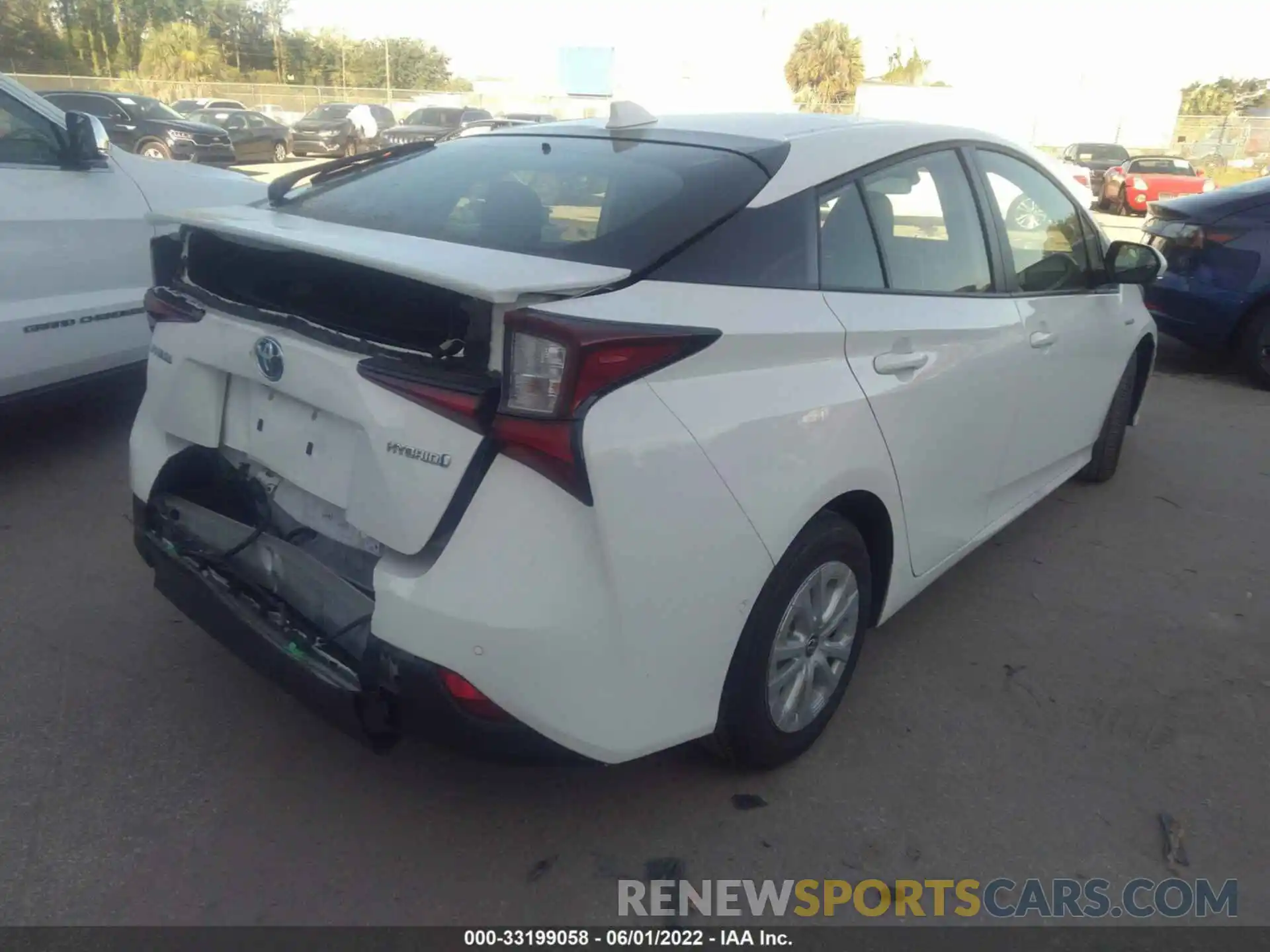 4 Photograph of a damaged car JTDKAMFU8M3144973 TOYOTA PRIUS 2021