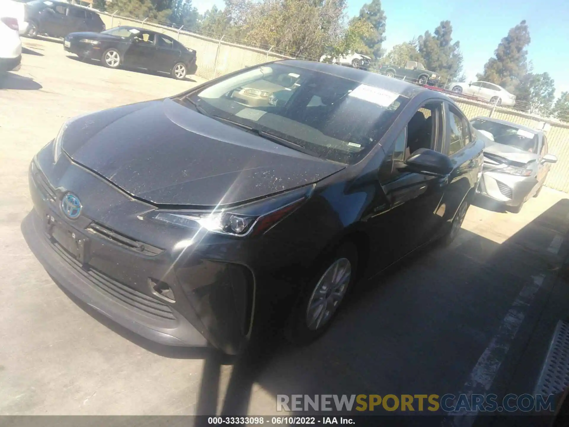 2 Photograph of a damaged car JTDKAMFU8M3148523 TOYOTA PRIUS 2021