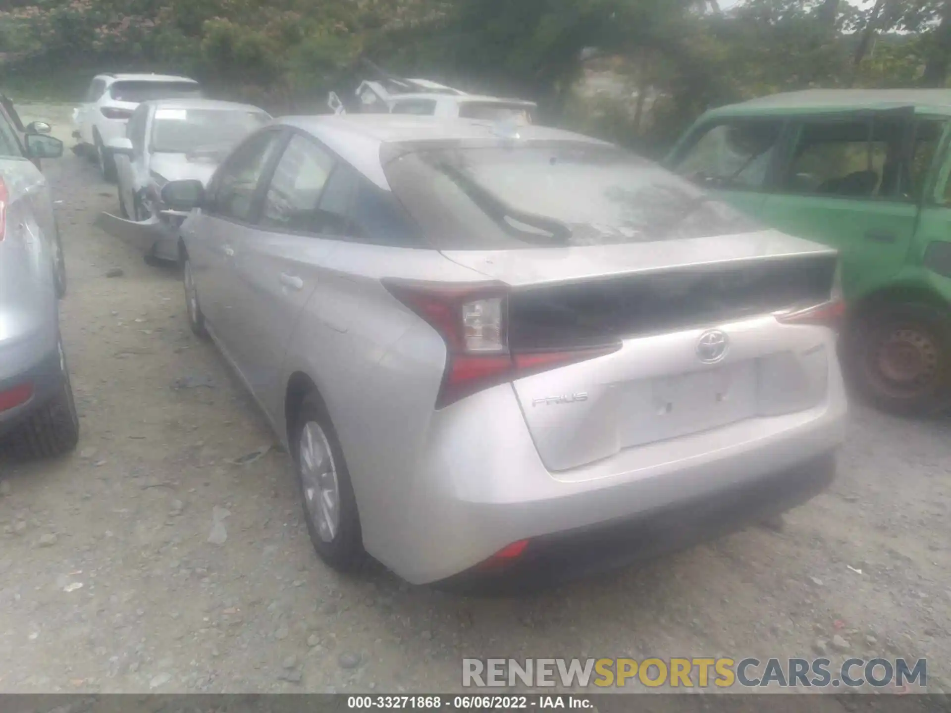 3 Photograph of a damaged car JTDKAMFU8M3149820 TOYOTA PRIUS 2021