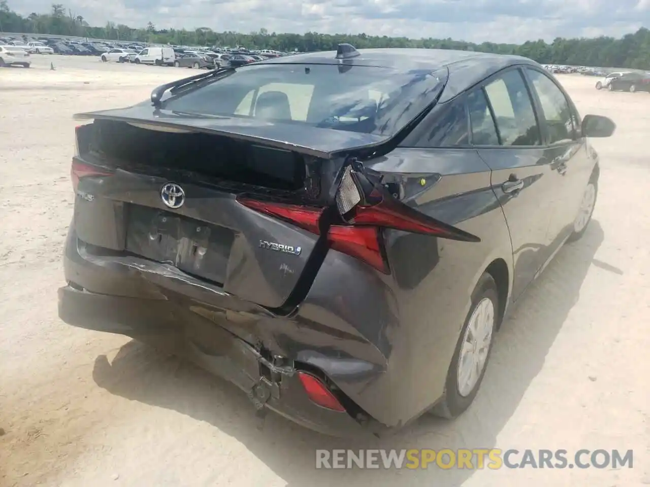 4 Photograph of a damaged car JTDKAMFU8M3150076 TOYOTA PRIUS 2021