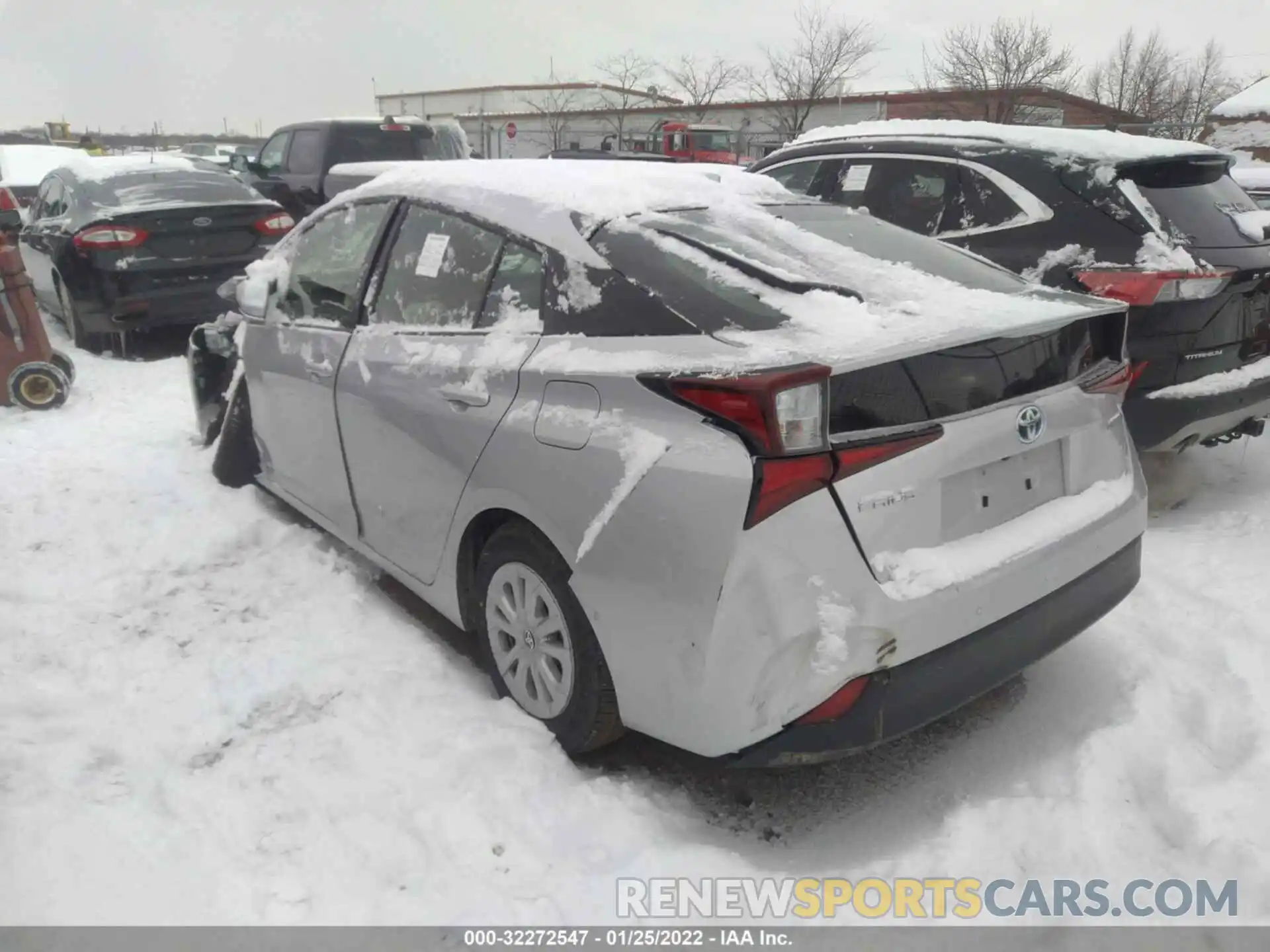 3 Photograph of a damaged car JTDKAMFU8M3150353 TOYOTA PRIUS 2021