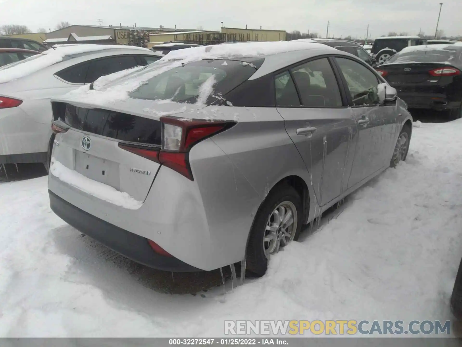 4 Photograph of a damaged car JTDKAMFU8M3150353 TOYOTA PRIUS 2021