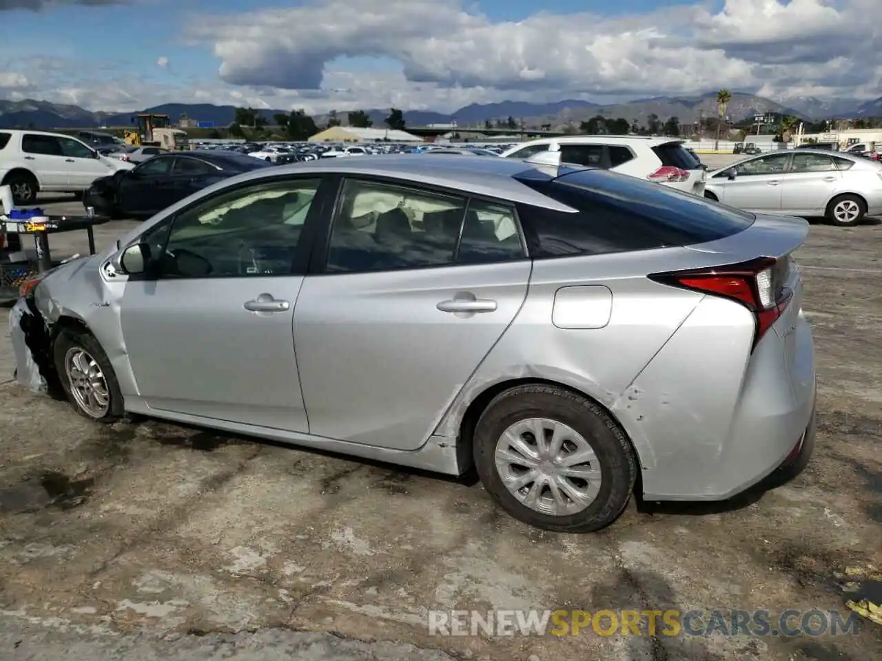 2 Photograph of a damaged car JTDKAMFU8M3152118 TOYOTA PRIUS 2021