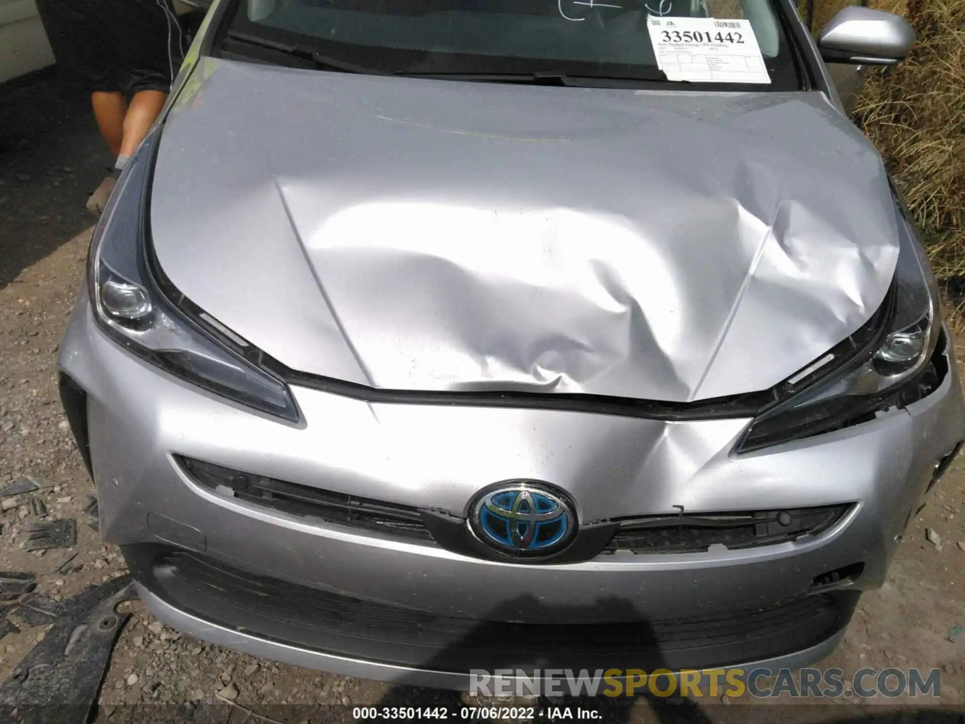 6 Photograph of a damaged car JTDKAMFU8M3152958 TOYOTA PRIUS 2021