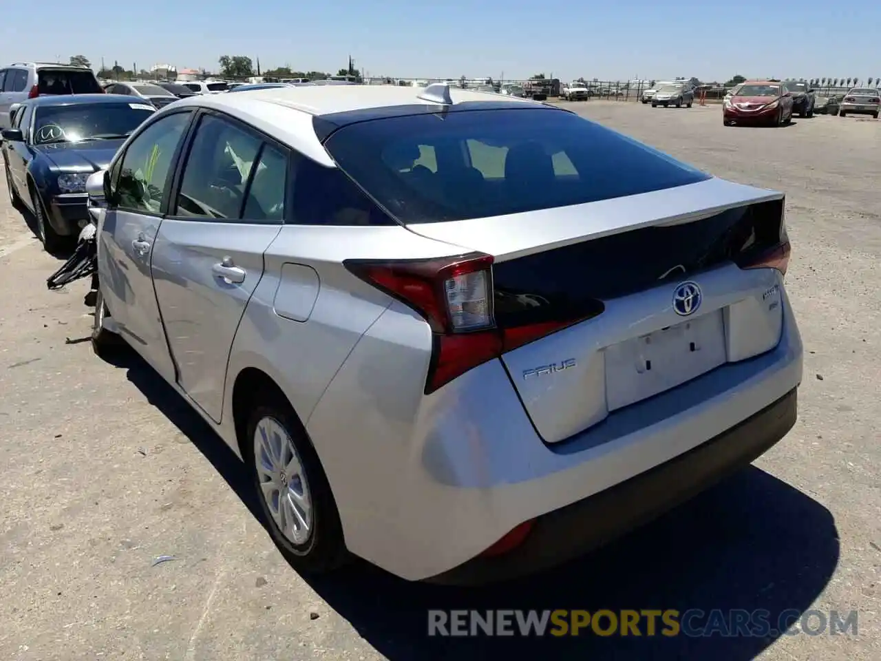 3 Photograph of a damaged car JTDKAMFU9M3127440 TOYOTA PRIUS 2021