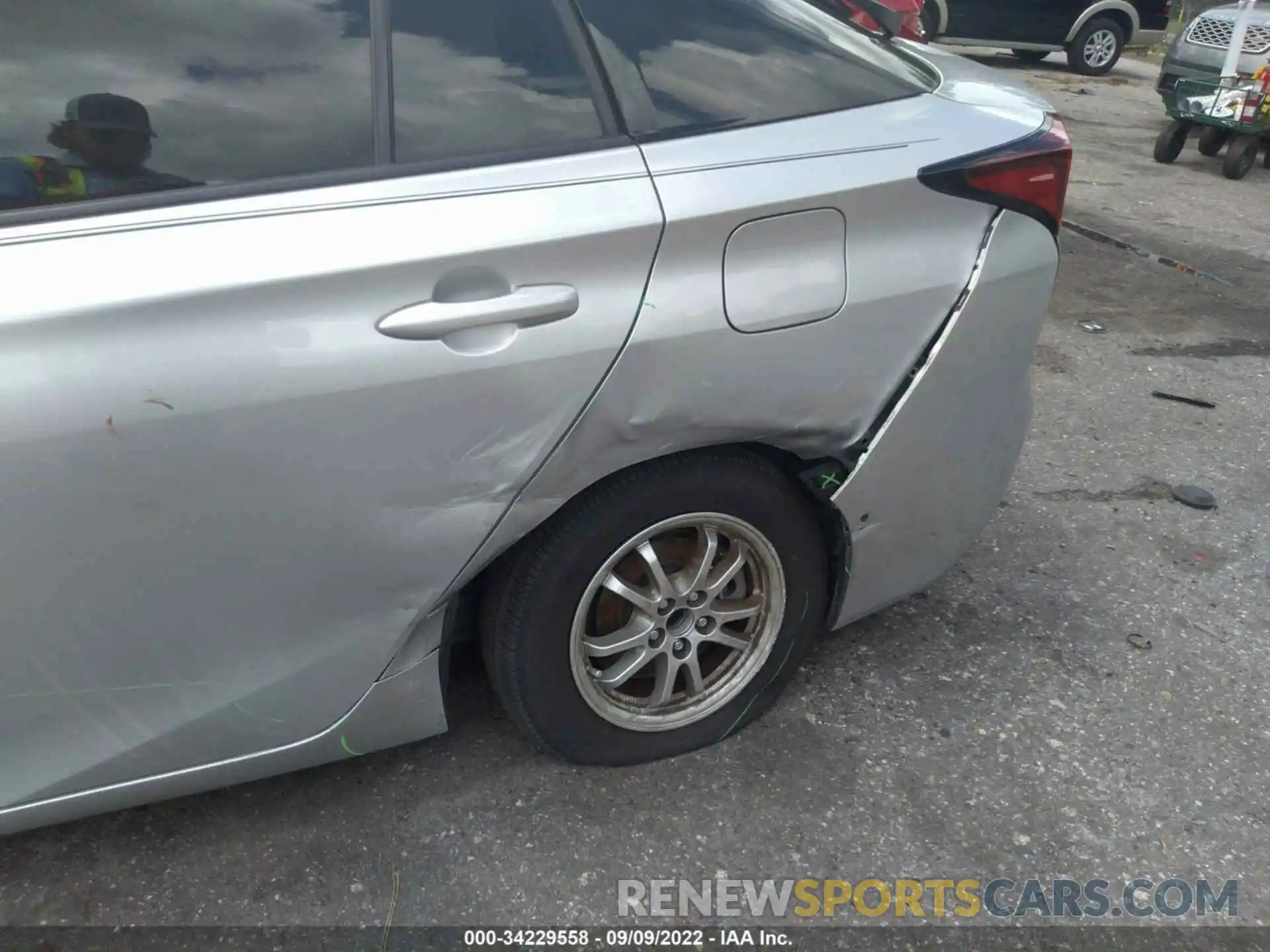 6 Photograph of a damaged car JTDKAMFU9M3127664 TOYOTA PRIUS 2021