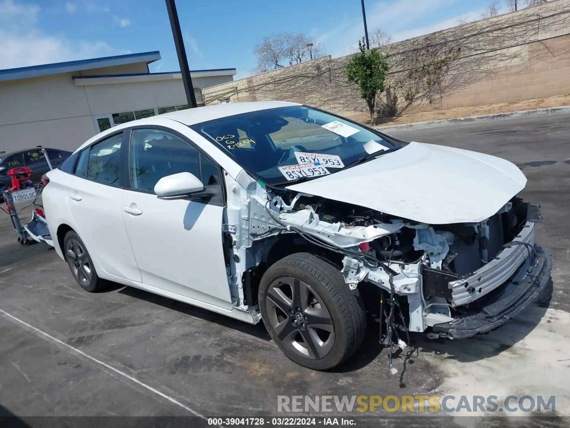 14 Photograph of a damaged car JTDKAMFU9M3128555 TOYOTA PRIUS 2021