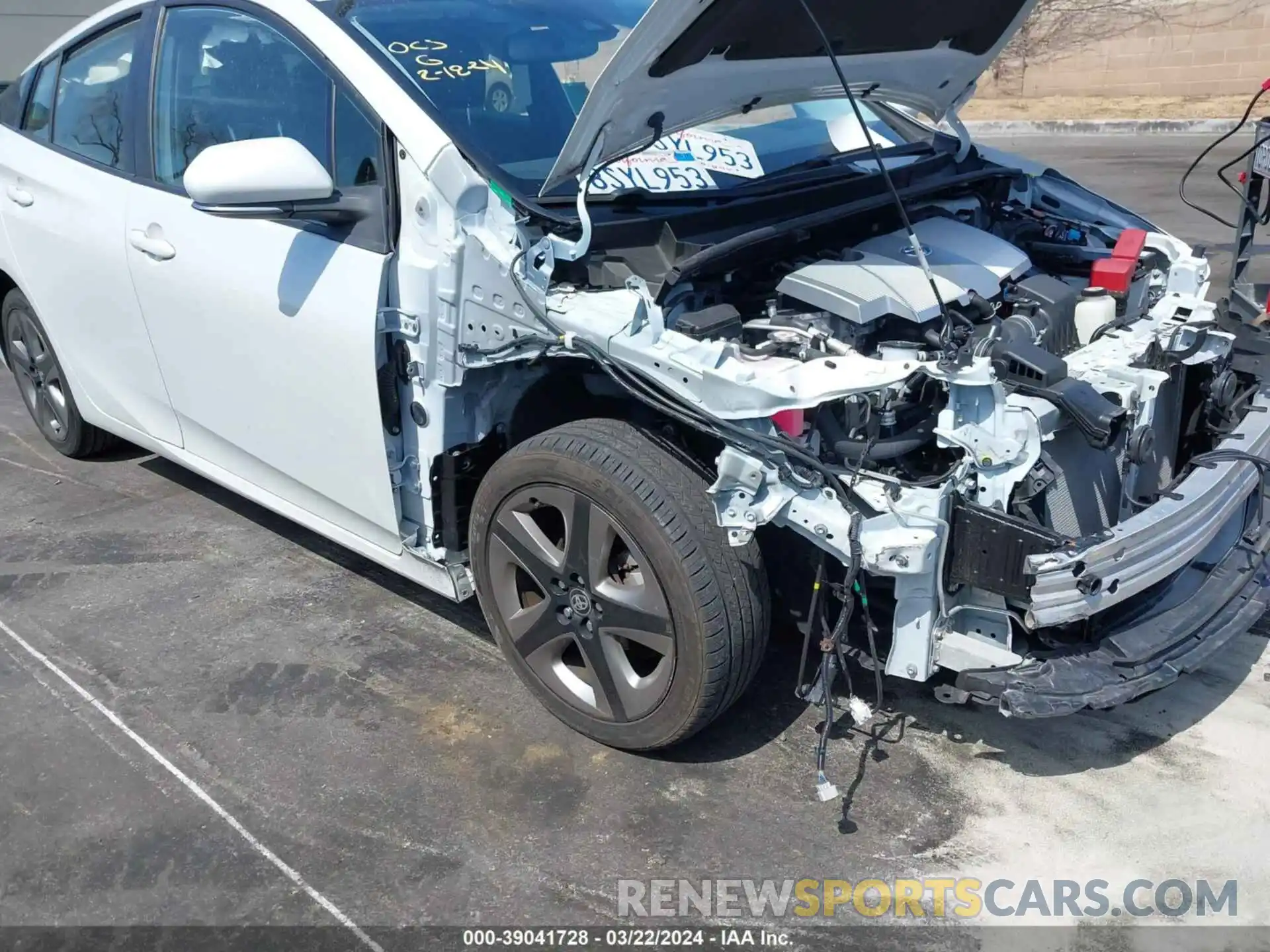 6 Photograph of a damaged car JTDKAMFU9M3128555 TOYOTA PRIUS 2021